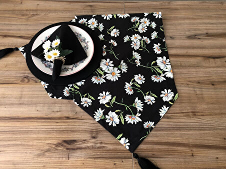 SOFRA SUNUM SETİ PAPATYA DESENLİ TAKIM