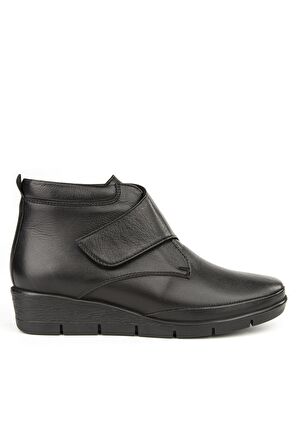 Muya Montana 6 Nokta Anatomik Taban Hakiki Deri Kadın Bot