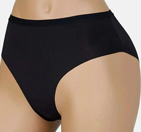 Kadın Lazer Kesim Iz Yapmaz Beli Lastikli Mikro Kadın Külot 3'lü Paket