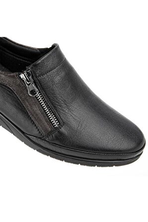 Revati 6 Nokta Anatomik Taban Topuk Dikeni Pedli Hakiki Deri Kadın Ayakkabı