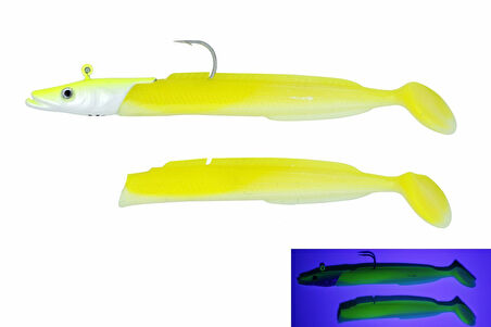 Fujin Salt Eel 10cm 12gr x2 Silikon Yem