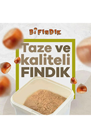 Doğal Şekerli Fındık Ezmesi Katkısız Atıştırmalık Kahvaltılık Sürülebilir %80 Fındık %20 Şeker 1kg