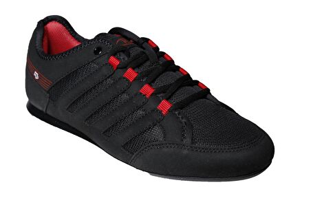 M.P Erkek Siyah Lacivert İnce Taban Fileli Sneaker Spor Yürüyüş Ayakkabısı