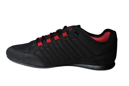 M.P Erkek Siyah Lacivert İnce Taban Fileli Sneaker Spor Yürüyüş Ayakkabısı