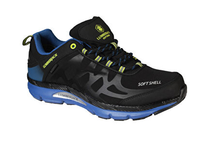 LUMBERJACK  Erkek Siyah Mavi Waterprof Su Geçirmez Outdoor Kışlık Spor Ayakkabı