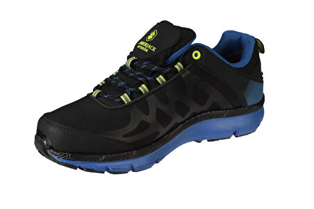 LUMBERJACK  Erkek Siyah Mavi Waterprof Su Geçirmez Outdoor Kışlık Spor Ayakkabı
