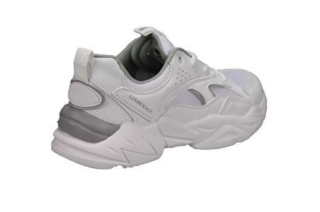 LUMBERJACK Kadın Beyaz Fileli Comfort Kalın Taban Günlük Spor Ayakkabı