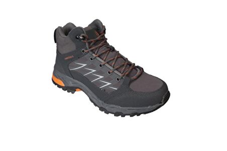 LUMBERJACK Erkek Gri Bilekli Bağcıklı Termo Taban Outdoor Spor Bot