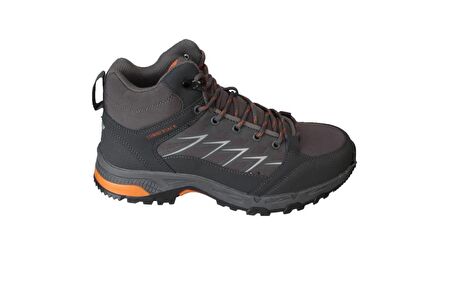 LUMBERJACK Erkek Gri Bilekli Bağcıklı Termo Taban Outdoor Spor Bot