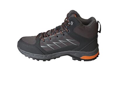 LUMBERJACK Erkek Gri Bilekli Bağcıklı Termo Taban Outdoor Spor Bot