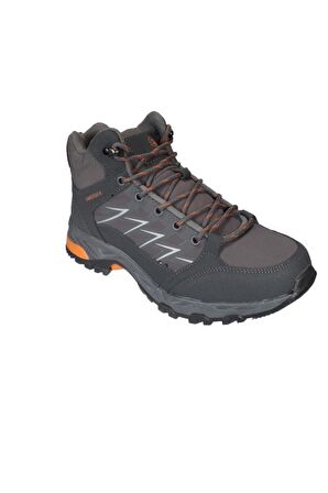 LUMBERJACK Erkek Gri Bilekli Bağcıklı Termo Taban Outdoor Spor Bot