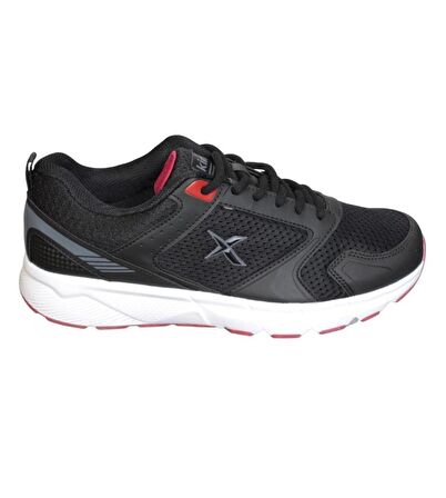 KİNETİX Erkek Beyaz Siyah Gri Fileli Sneaker Spor Yürüyüş Ayakkabısı