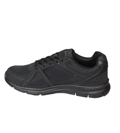 KİNETİX Siyah Fileli Yazlık Sneaker Spor Yürüyüş Ayakkabısı