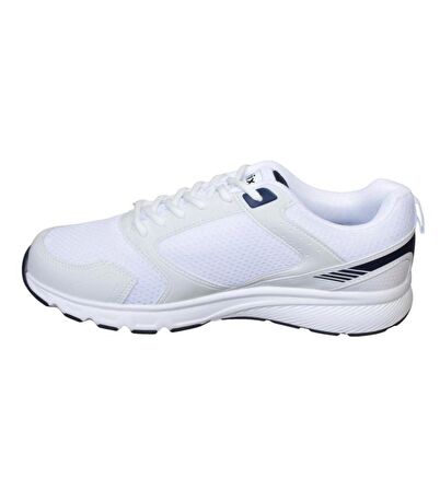 KİNETİX Erkek Beyaz Siyah Gri Fileli Sneaker Spor Yürüyüş Ayakkabısı