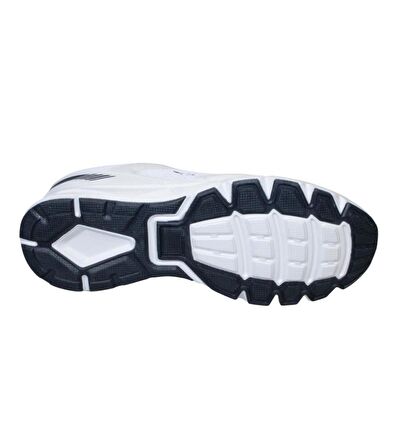 KİNETİX Erkek Beyaz Siyah Gri Fileli Sneaker Spor Yürüyüş Ayakkabısı