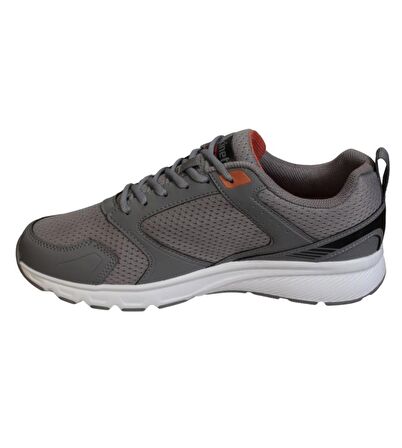 KİNETİX Erkek Beyaz Siyah Gri Fileli Sneaker Spor Yürüyüş Ayakkabısı