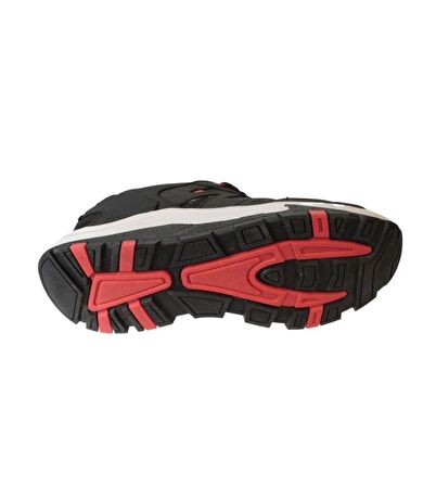 KİNETİX Erkek Siyah Gri Termo Comfort Taban Soğuya Kışa Dayanıklı Outdoor Ayakkabı