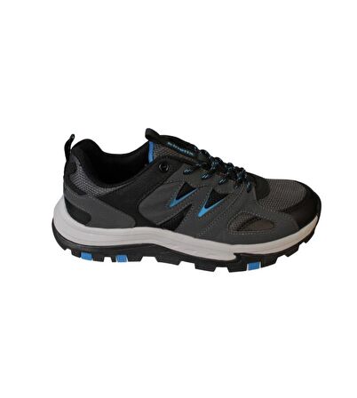 KİNETİX Erkek Siyah Gri Termo Comfort Taban Soğuya Kışa Dayanıklı Outdoor Ayakkabı