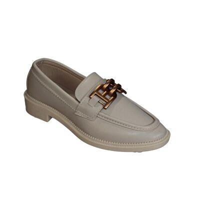 YAZKIŞ Kadın Siyah Mat Cilt Ten Cilt Üzeri Tokalı babet