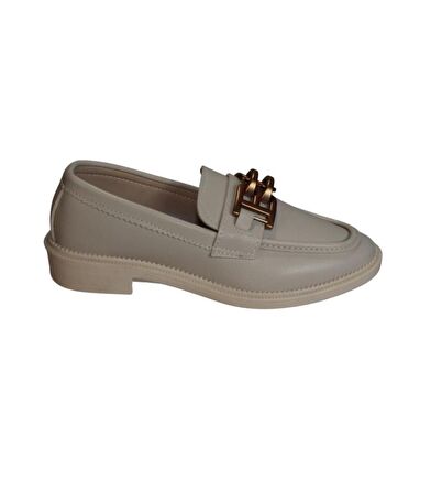 YAZKIŞ Kadın Siyah Mat Cilt Ten Cilt Üzeri Tokalı babet