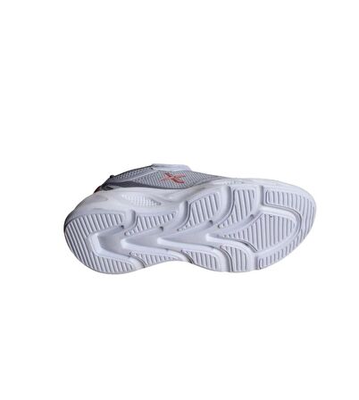 KİNETİX Erkek Çocuk Siyah Gri Cilt Çırtlı Sneaker Spor Yürüyüş Ayakkabısı