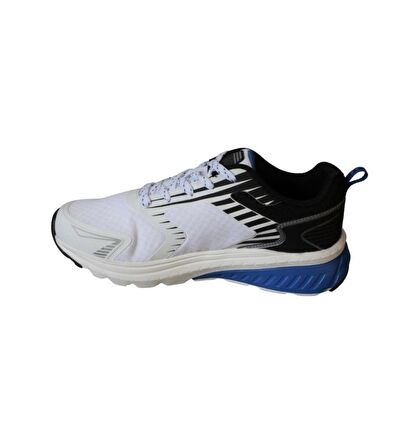 KİNETİX Erkek Beyaz Siyah Sneaker Spor Kosu Ayakkabısı