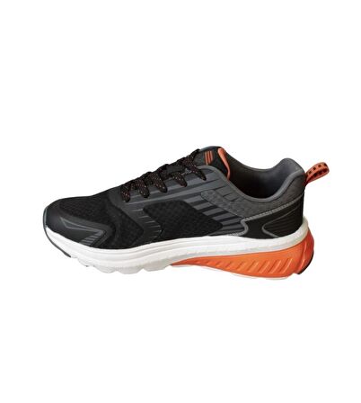 KİNETİX Erkek Beyaz Siyah Sneaker Spor Kosu Ayakkabısı