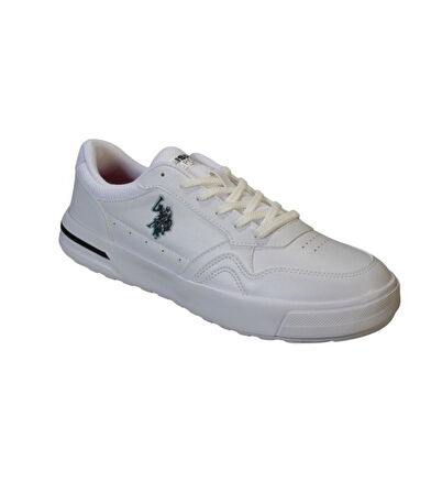 U.S.POLO ASSN Erkek Beyaz Siyah Sneaker Spor Ayakkabı