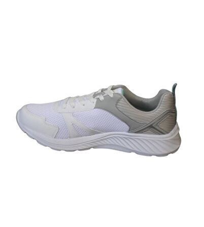 KİNETİX Erkek Siyah Beyaz Fileli Bağcıklı Spor Ayakkabı