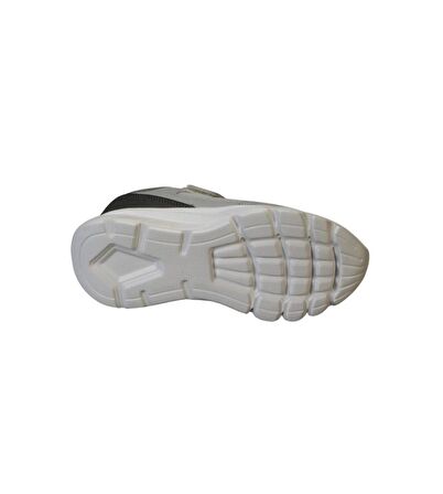 KİNETİX Erkek Çocuk Siyah Gri Çırtlı Comfort Rahat Taban Sneaker Spor Ayakkabı