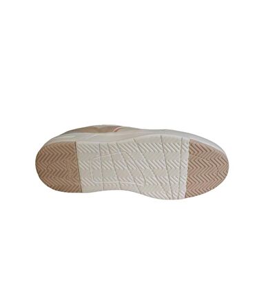 KİNETİX Kadın Beyaz Krem Comfort Rahat Taban Sneaker Spor Ayakkabı