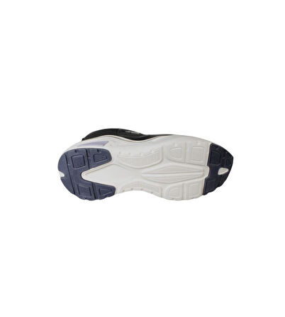 KİNETİX Kadın Siyah Kalın Taban Sneaker Yürüyüş Günlük Spor Ayakkabı