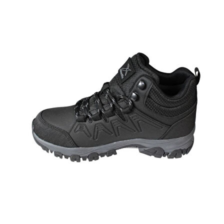 KİNETİX Unisex 36-40 Siyah Outdoor Bilekli Bağcıklı Bot