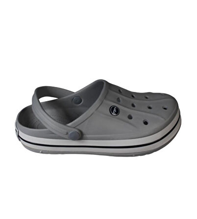 YAZKIŞ Erkek-Kadın  Krem Gri Yeşil Doktor Hemşire Asçı Önü Kapalı Delkli Arkadan Geçkili Terlik