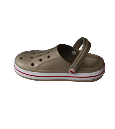 YAZKIŞ Erkek-Kadın  Krem Gri Yeşil Doktor Hemşire Asçı Önü Kapalı Delkli Arkadan Geçkili Terlik