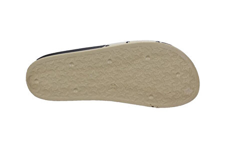 YAZKIŞ Kadın Siyah Krem Çapraz Bantlı Günlük Terlik