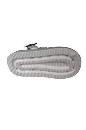 AKINALBELLA Siyah Beyaz Gri Kadın Taşlı deniz havuz plag gündelik arkası geçkili terlik Topuk Boyu 4