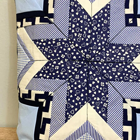 Uretti - Ege 7366 El Yapımı Tasarım Çanta - Lacivert