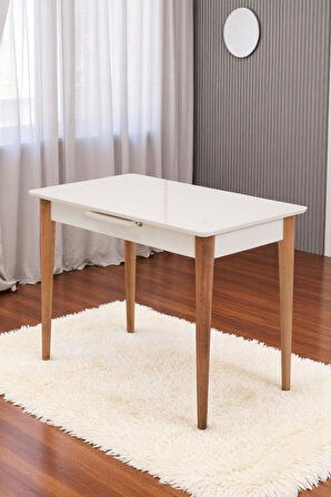 Melisa Hilal Lak Panel Açılır Mutfak Masa Sandalye Takımı 60x100