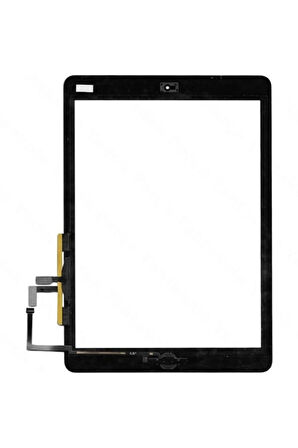 Ipad Air A1474 Uyumlu Dokunmatik Home Butonlu Siyah