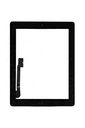 Ipad 4 A1458 Butonlu Dokunmatik Siyah
