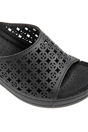 Muya 32206 Z Svati Casual Günlük Siyah Kadın Terlik