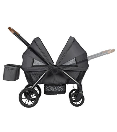 Bebeconfort Helios İkiz Bebek Arabası - Mineral Graphite