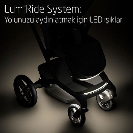 Maxi-Cosi Fame Led Işıklı Entegre Telefon Şarj Üniteli Premium Bebek Arabası Twillic Graphite