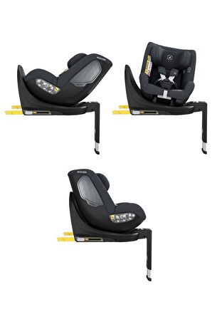 Maxi-Cosi Stone Isofix'li Dönebilir Yatabilir 0-18 kg Bebek Oto Koltuğu Authentic Graphite