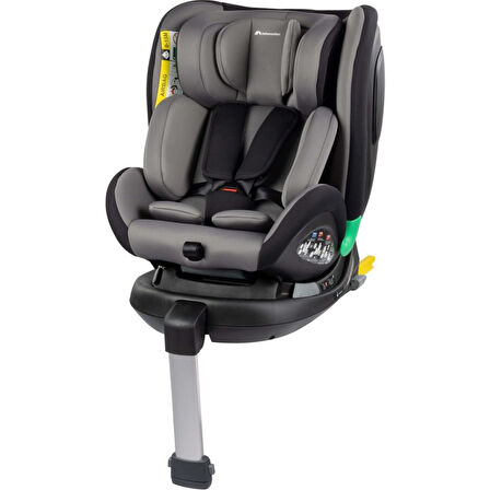 Bebeconfort EvolveFix Plus i-Size 360 Derece Dönebilen Yatabilen İsofix'li 0-36 Kg Oto Koltuğu Grey Mist