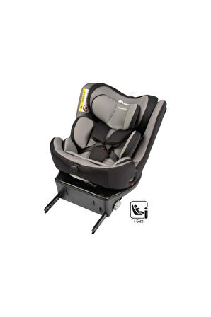 Bebeconfort EvolveFix i-Size 360 Derece Dönebilen Yatabilen İsofix'li 0-36 Kg Oto Koltuğu Grey Mist