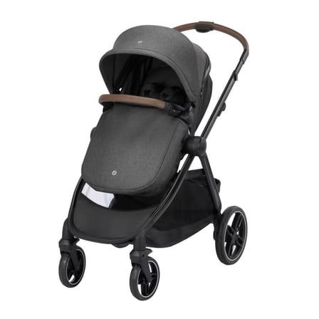 Maxi-Cosi Zelia S Trio 2 Portbebeye Dönüşebilen ve Cabriofix i-size Ana Kucaklı 3'ü Bir Arada Seyahat Sistem Bebek Arabası Dark Grey