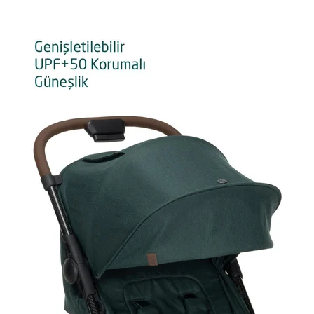 Maxi-Cosi Oslo Carbon 5,6 Kg Ultra Hafif Premium Kabin Boy Bebek Arabası Twillic Green