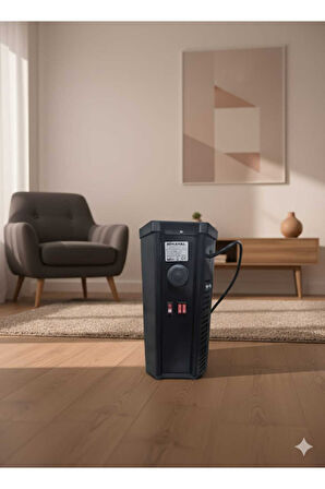 BiHayal 2800Wat 3+1 Çubuk Devrilme Emniyetli Termostatlı Elektrikli Soba/ Elektrikli Isıtıcı